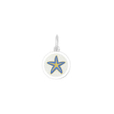 LOLA Starfish Mini Pendant (gold/periwinkle)