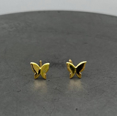 STG259 | Gold Filled Butterfly Stud Earrings