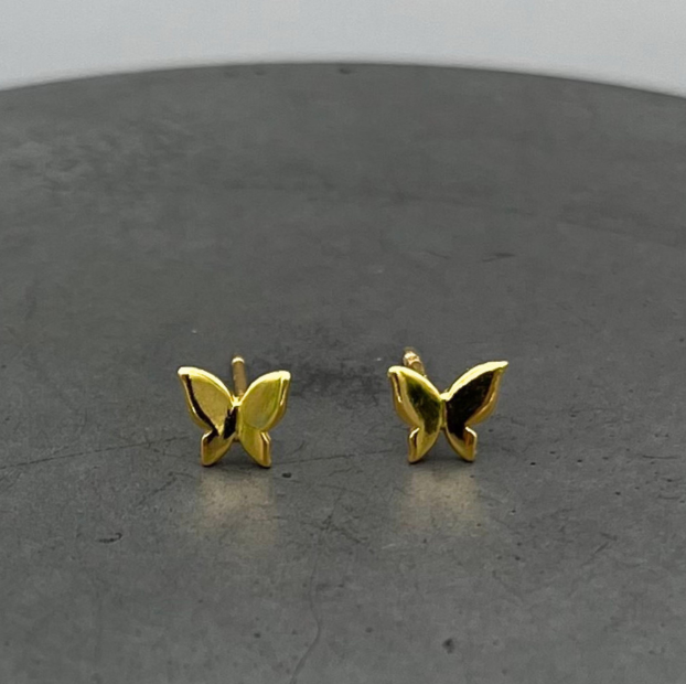 STG259 | Gold Filled Butterfly Stud Earrings