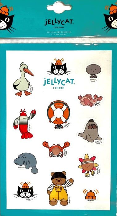 Jellycat "High Summer" Sticker Sheet