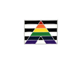 Straight Ally Flag Pin