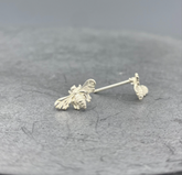 STS403 | Silver Small Bee Stud Earrings