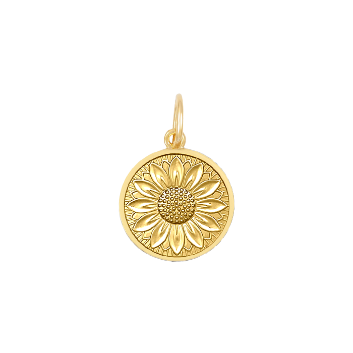 LOLA Sunflower Small Pendant (all gold)