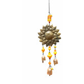 Sunny Sunflower with Beads & Bells Chime