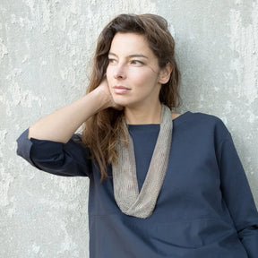 Pascale Lion Collection T2 AR Necklace (silver finish)