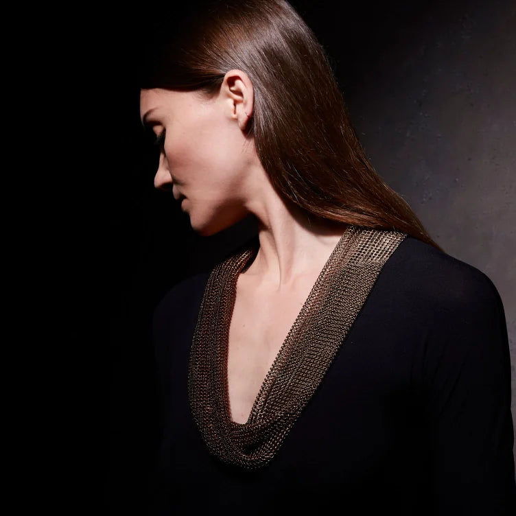 Pascale Lion Collection T2 NUANCE Necklace (ombre finish)