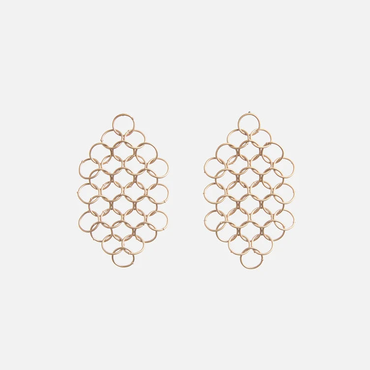Pascale Lion Collection T3 BR Earrings (bronze finish)