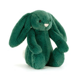 Jellycat Bashful Christmas Bunny Teal