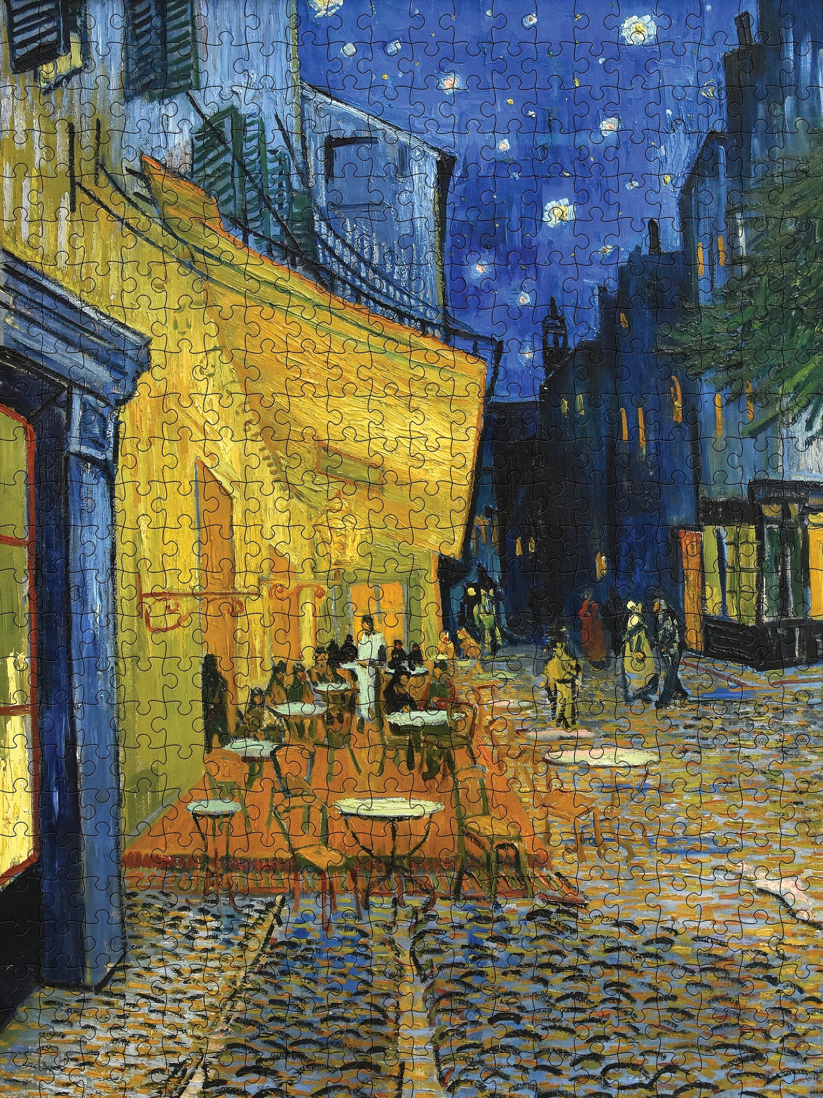 Vincent Van Gogh: Terrace of a Cafe at Night 500-Piece Puzzle