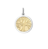 Tree of Life Mini Pendant (gold center)