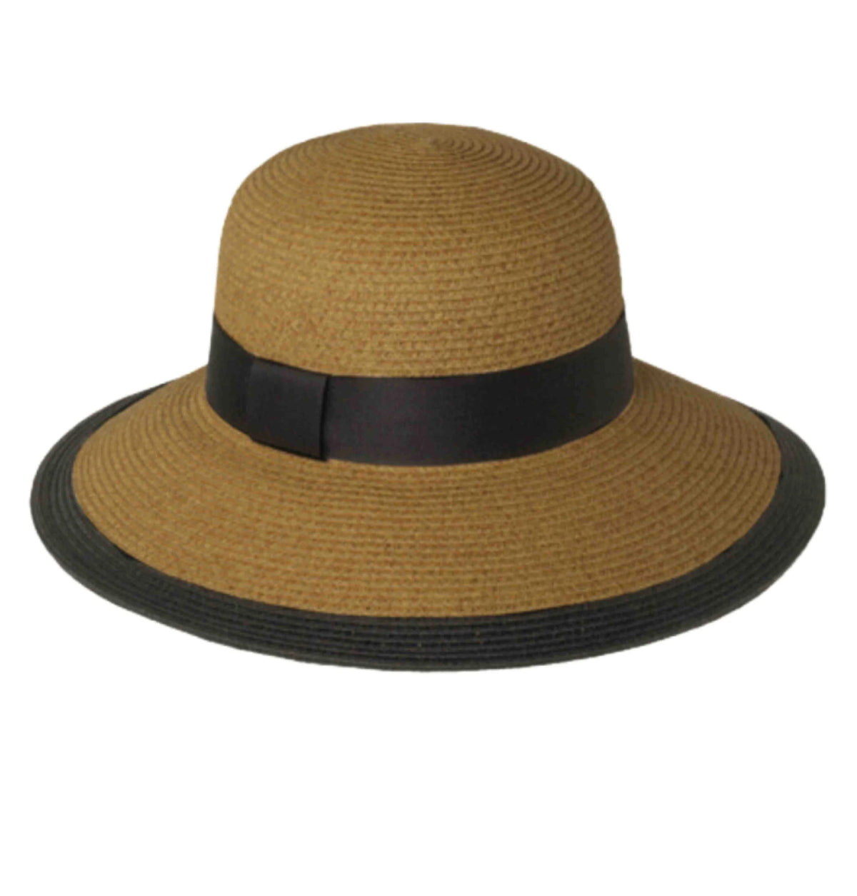 Two-Tone Panama Sunhat