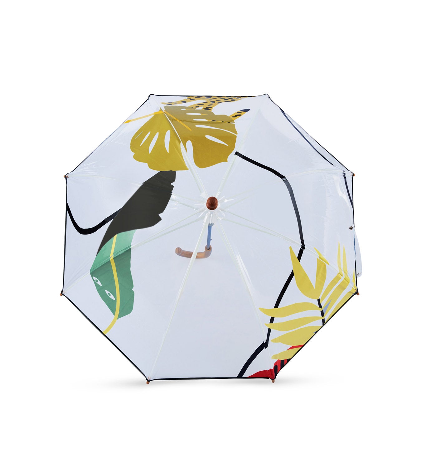Arevik Kids Clear Dome Umbrella (green)