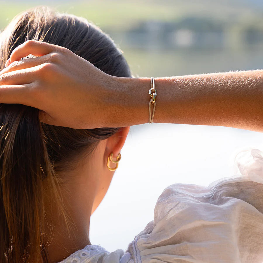 Union Link 16mm Bracelet (Gold Plate)