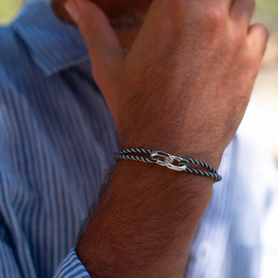 Union Link 22mm Bracelet (Silver Plate)