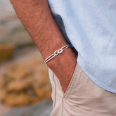 Union Link 22mm Bracelet (Silver Plate)