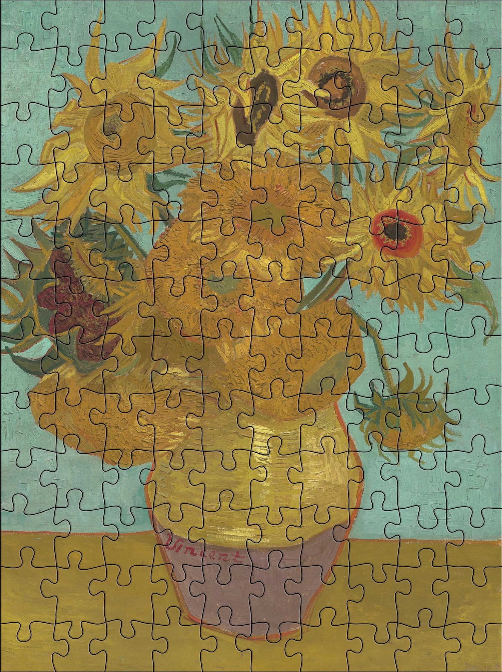 Vincent Van Gogh 120-Piece Double-Sided Puzzle