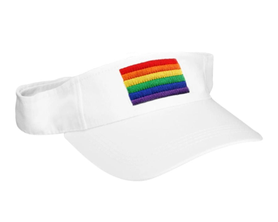 Rainbow Flag Visor