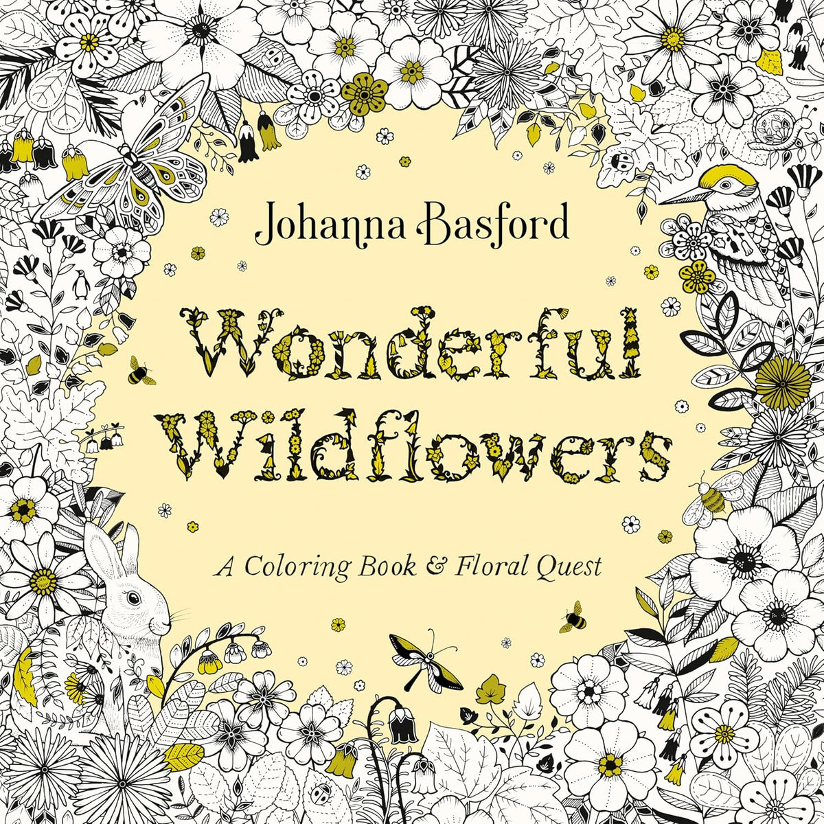 Wonderful Wildflowers: A Coloring Book and Floral Quest