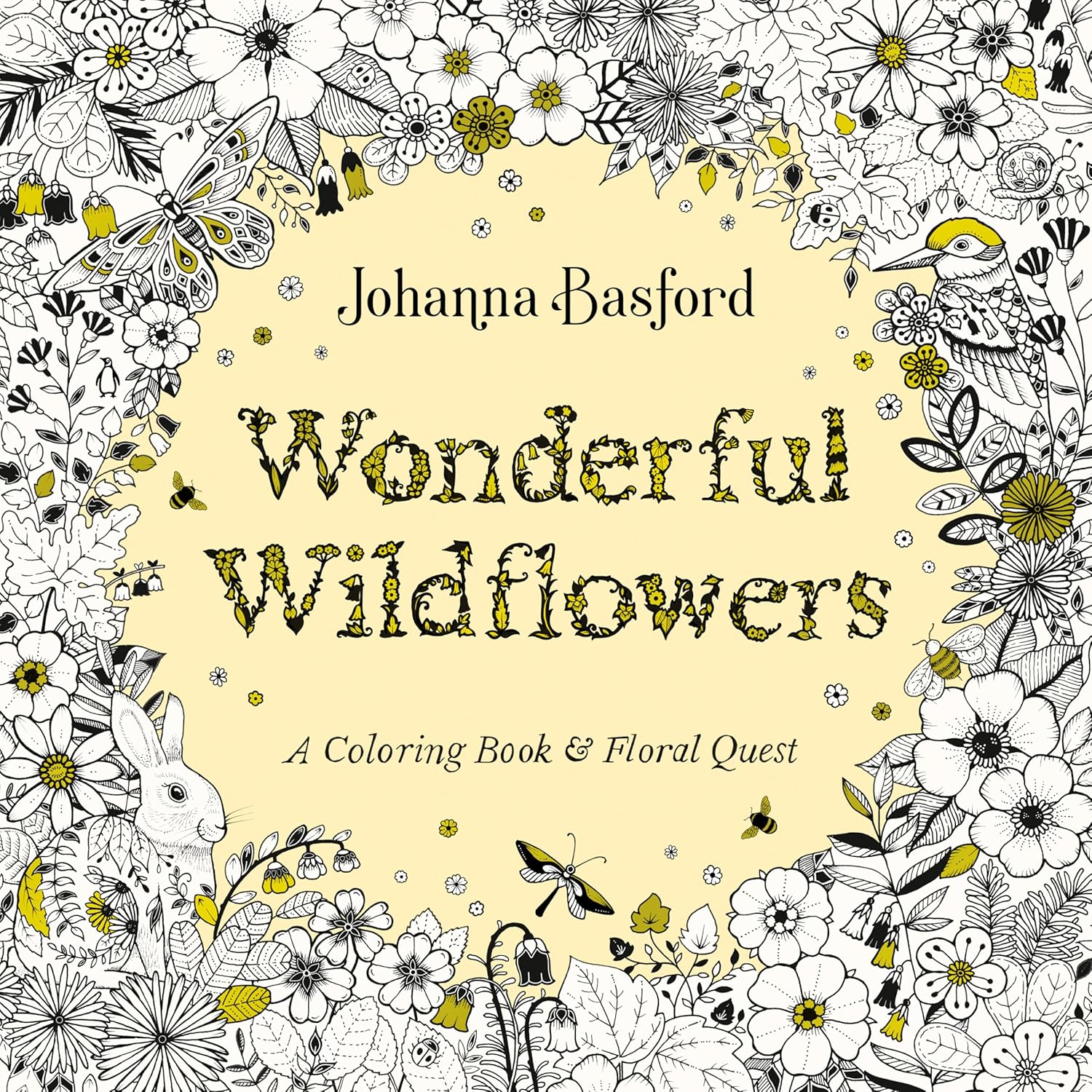 Wonderful Wildflowers: A Coloring Book and Floral Quest