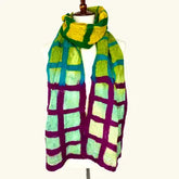 Windowpane Scarf - Cool