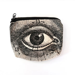 Cotton Canvas Zip Pouch