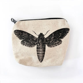 Cotton Canvas Zip Pouch