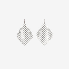 Pascale Lion Zoe AR Earrings (silver finish)