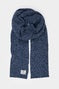 Recycled Cashmere Scarf (chanteclaire blue mirtillo)