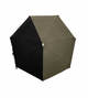 Alma Two-Tone Compact Umbrella (khaki/black)