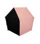 Edith Two-Tone Compact Umbrella (coral/black)