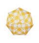 Victoria Oversize Compact Umbrella (yellow gingham)