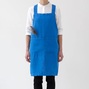French Blue Crossback Apron