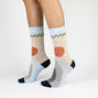 Grey Rainbow Sustainable Socks (Sz M)