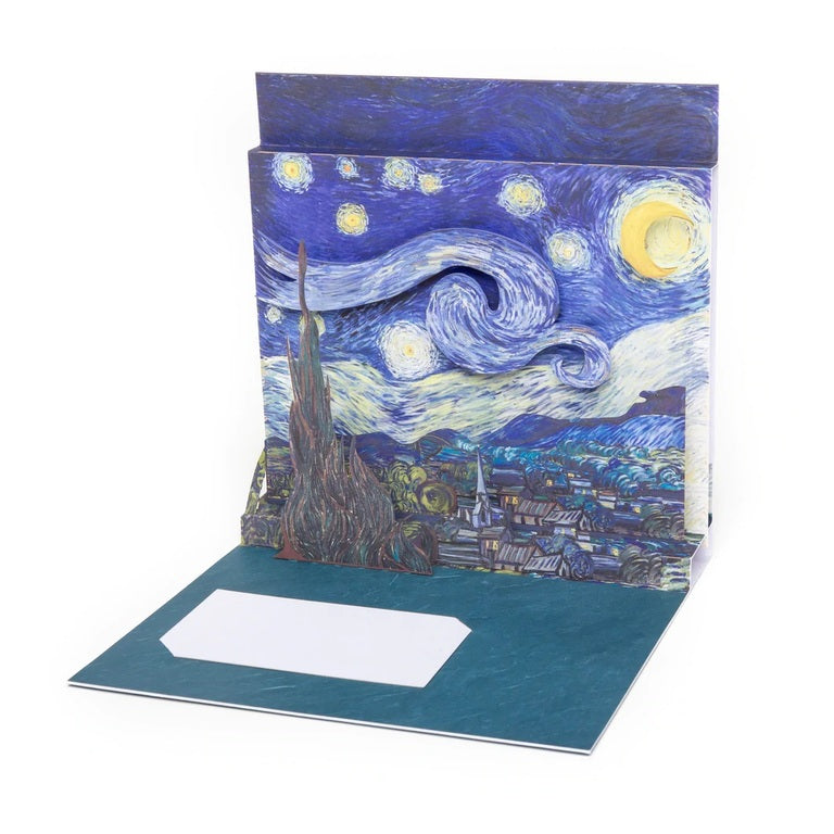 Van Gogh Starry Night Pop-Up Card