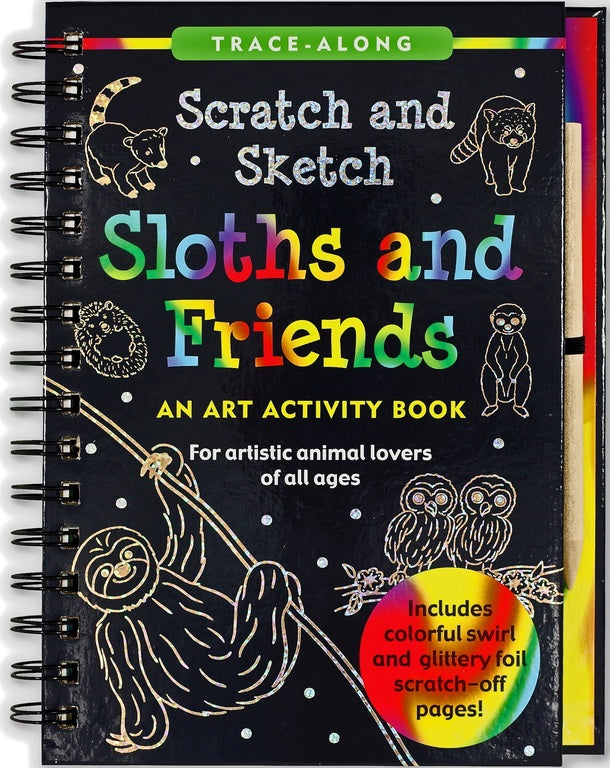 Scratch & Sketch Sloths & Friends