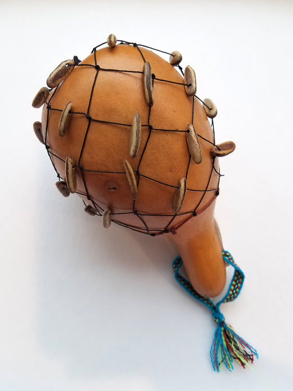 Gourd and Bean Rattle