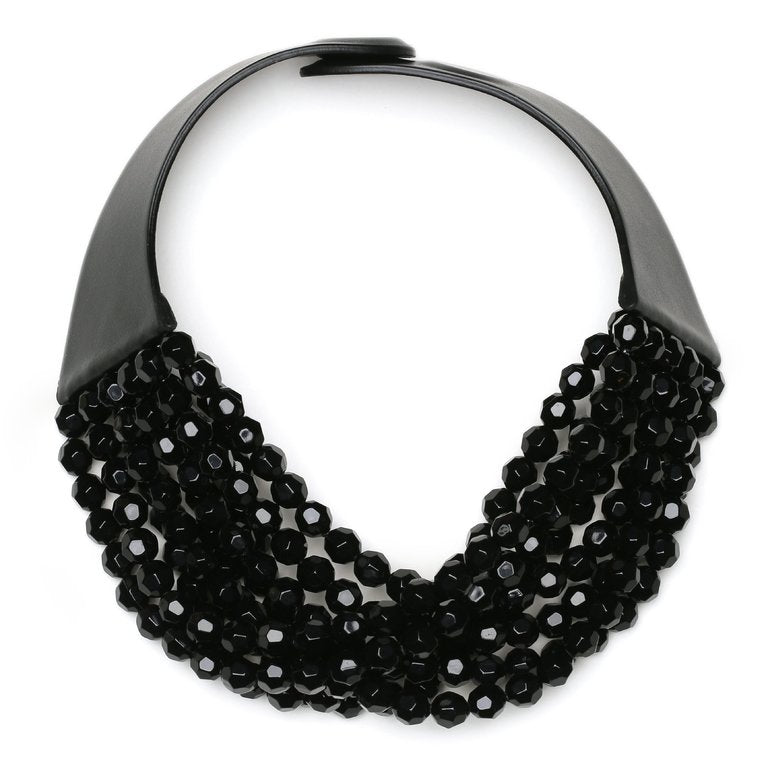 Fairchild Baldwin Laura Jet Black Necklace