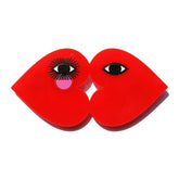 The Kiss Brooch
