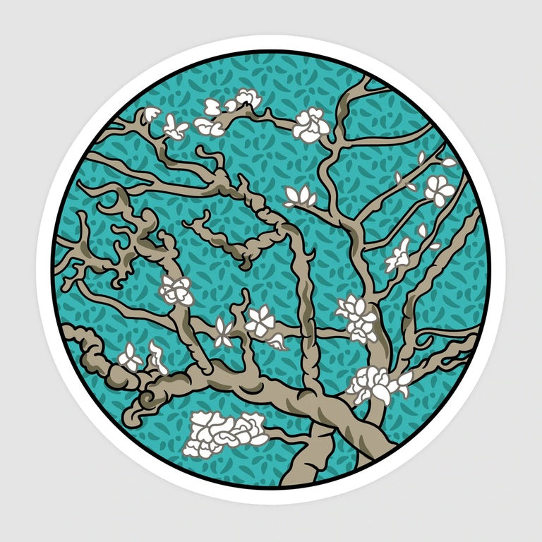Van Gogh Almond Blossom Sticker