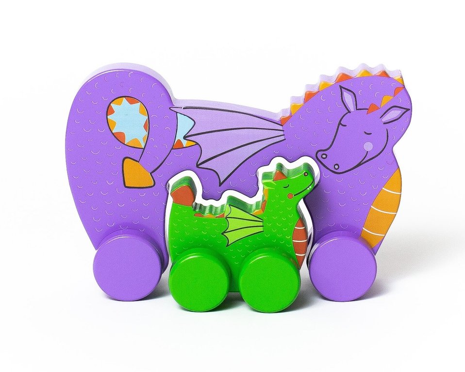 Dragon Big Little Push Toy