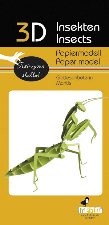 Mantis 3D Paper Model