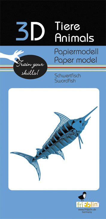 Swordfish 3D Paper Model