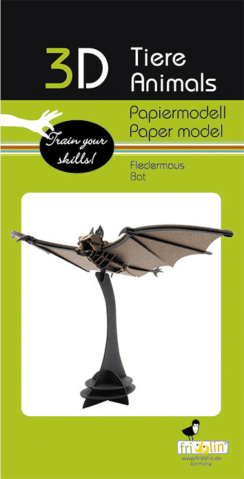 Bat 3D Paper Model