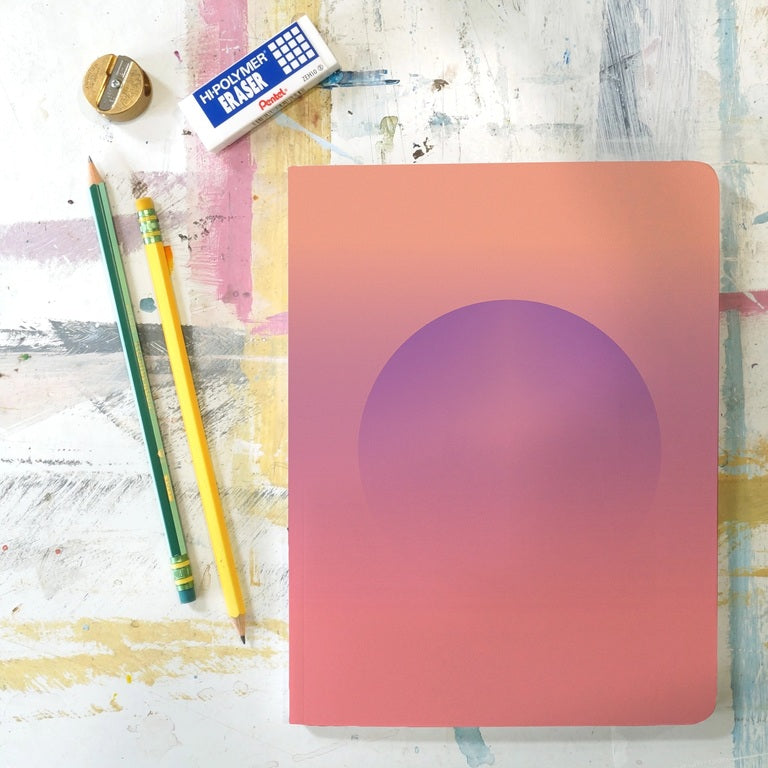 Purple Sunset Softcover Sketchbook