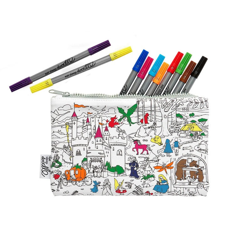Eat Sleep Doodle Fairytales & Legends Pencil Case