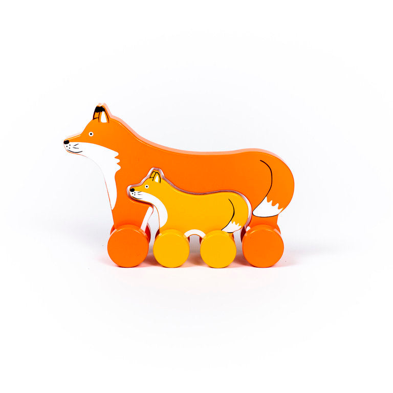 Fox Big Little Push Toy