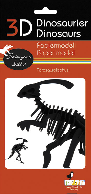 Parasaurolophus 3D Paper Model