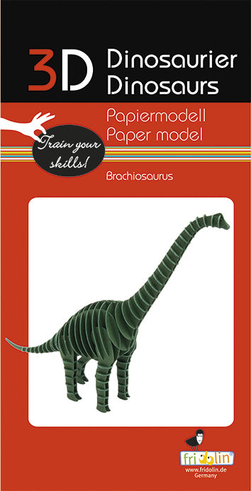 Brachiosaurus 3D Paper Model