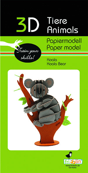 Koala  3D Paper Model