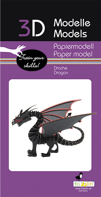 Dragon 3D Paper Model